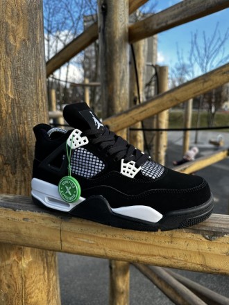 
 
 Кросівки Nike SB Air Jordan Retro 4 (black / white)
41 (26 см)	
42 (26.5 см). . фото 10