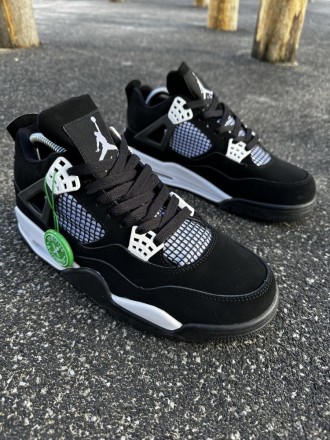 
 
 Кросівки Nike SB Air Jordan Retro 4 (black / white)
41 (26 см)	
42 (26.5 см). . фото 3