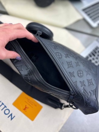 
 
 Нагрудная черная сумка Louis Vuitton Monogram. Производитель Китай . Материа. . фото 9
