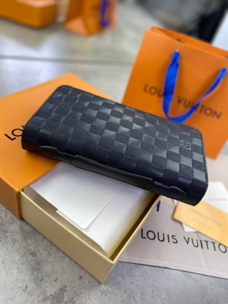 
 
 Бумажник Louis Vuitton big infini Lux
Материал : канвас+кожа
Цвет : черный
П. . фото 7