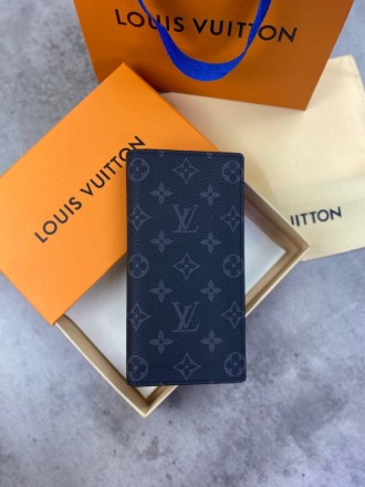 
 
 Бумажник Louis Vuitton Grey Monogram
Цвет : серый
Материал : канвас+кожа
Про. . фото 2