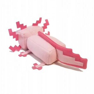 М'яка іграшка Minecraft Саламандра Аксолотль
Пориньте у світ Майнкрафт із цією м. . фото 5