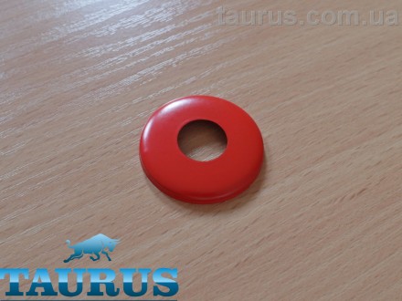 Круглый красный декоративный mini - фланец из нержавеющей стали ThermoPulse D40 . . фото 4