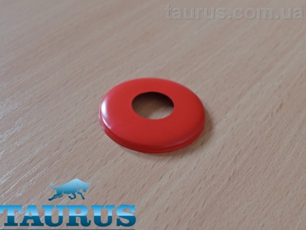 Круглый красный декоративный mini - фланец из нержавеющей стали ThermoPulse D40 . . фото 2