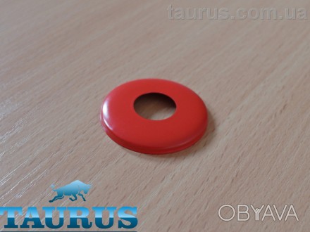 Круглый красный декоративный mini - фланец из нержавеющей стали ThermoPulse D40 . . фото 1