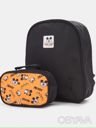 Дитячий рюкзак та ланч-бокс Mickey Mouse - ідеальний вибір для вашої малечі. Цей. . фото 1