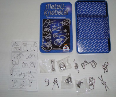 Настільна гра Metall-Knobelei Металеві головоломки 

Головоломка – це ск. . фото 3