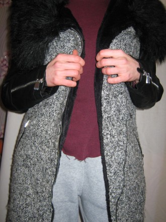 Стильне модне пальто куртка демі (весна, осінь) жіноче молодіжне F&F б/в, ос. . фото 9