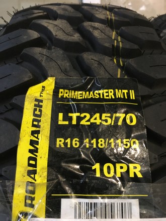 Продам НОВЫЕ шины 245/70R16 118/115Q OWL Primemaster M/T II Roadmarch (Китай) дл. . фото 4