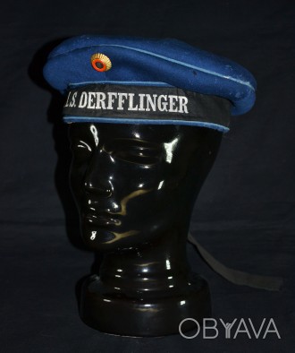 Редкая императорская немецкая военно-морская фуражка "SMS Derfflinger". . фото 1