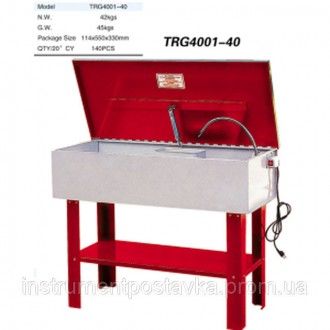 Мийка деталей електрична TORIN TRG4001-40. Живлення 220 В. Місткість 150 л.
Має . . фото 3