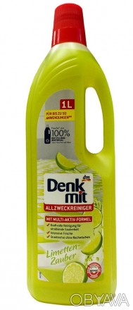 
Універсальний засіб для чищення лимон Denkmit, 1л - це потужний засіб, який ефе. . фото 1