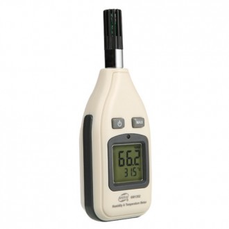 Термогигрометр 0-100%, -30-70°C BENETECH GM1362
 
Карманный термогигрометр Benet. . фото 2