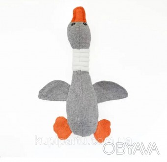 Хосе Карлос – іграшка качка для собаки.
Зроблений з меблевої тканини, прошитий а. . фото 1