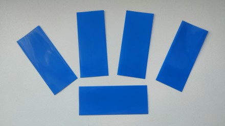 Цена указана за пять термоусадок

Цвет : Синий
Высота : 7,2 см
Ширина : 3 см. . фото 2