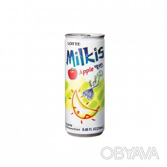 Корейський напій Мілкіс з яблучним смаком - це солодкий і освіжаючий напій від в. . фото 1