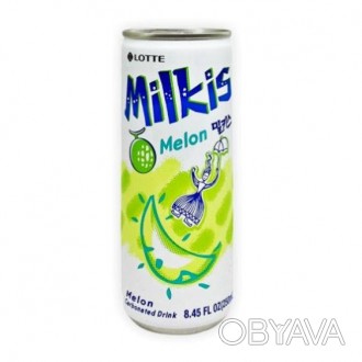 Корейский напиток Милкис со вкусом дыни - это сладкий и освежающий напиток от из. . фото 1