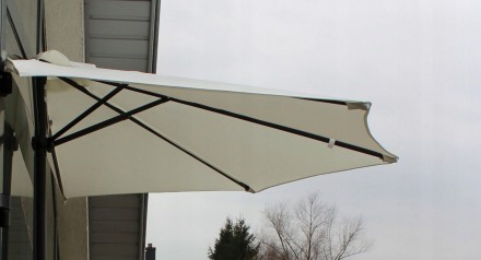 Полукруглый зонт для балкона и террасы + Подставка
Полу-зонт идеально подходит д. . фото 8