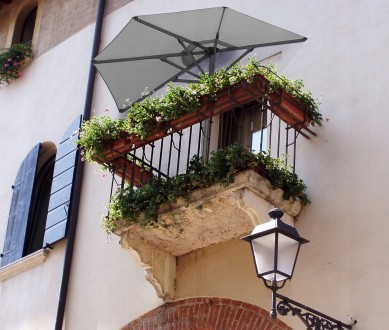 Полукруглый зонт для балкона и террасы + Подставка
Полу-зонт идеально подходит д. . фото 9