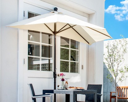 Полукруглый зонт для балкона и террасы + Подставка
Полу-зонт идеально подходит д. . фото 5
