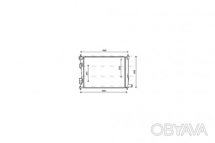 Радиатор охлаждения Accent (11-) AVA HYA2277 используется в качестве аналога ори. . фото 1