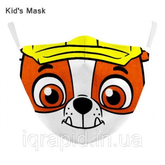Універсальна маска для дітей 3-12 років + захисний 2.5 PM-фільтр 1 шт.
Спеціальн. . фото 6