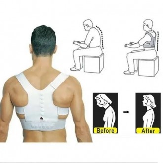 Відмінний коректор постави для спини, підходить як для чоловіків так і для жінок. . фото 3