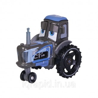 Disney Pixar CARS: Easy Idle Racing Tractor, Cow/Тачки — Перегоновий Трактор (Ca. . фото 2