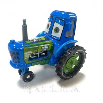 Disney Pixar CARS: Clutch Aid Racing Tractor, Cow/Тачки — Перегоновий Трактор (C. . фото 2