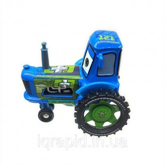 Disney Pixar CARS: Clutch Aid Racing Tractor, Cow/Тачки — Перегоновий Трактор (C. . фото 3