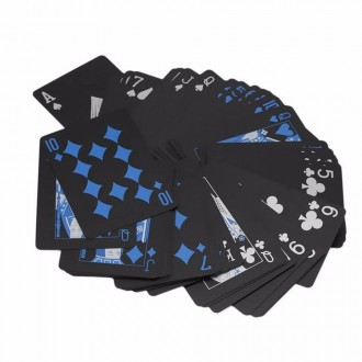 Игральные карты водонепроницаемые 54 штуки колода карт
Количество: 54 штуки
Черн. . фото 9