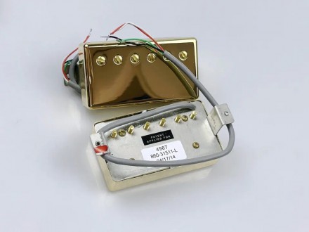 Хамбакеры датчики звукосниматели для электрогитары стиль Gibson 498R 498T. Цвет . . фото 2