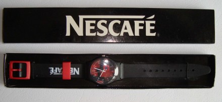 Часы наручные Nescafe 
Наручные электронно-механические Nescafe часы фирмы  ( п. . фото 2