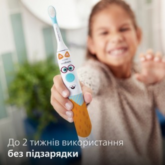Детская электрическая зубная щетка Philips Sonicare HX3601-01 Динамические движе. . фото 3