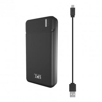 Повербанк Power bank TnB 15453 20000 mAh черный. Киев. фото 1 Повербанк Power bank TnB 15453 20000 mAh черный. Киев. фото 1