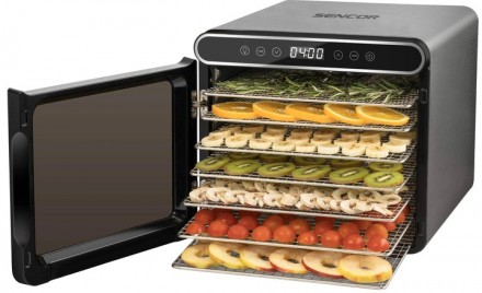 Сушка для овочів та фруктів SenСor SFD-7750SS 600 Вт. Київ. фото 1 Сушка для овочів та фруктів SenСor SFD-7750SS 600 Вт. Київ. фото 1