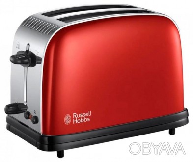 Тостер Russell Hobbs Colours Plus 23330-56 1100 Вт червоний
Тостер Russell Hobbs. . фото 1