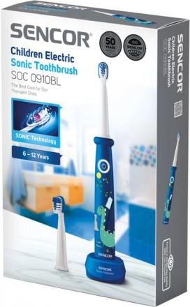 Електрична зубна щітка Sencor SOC-0910BL
Електрична зубна щітка Sencor SOC-0910B. . фото 5