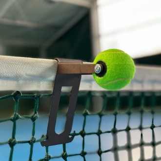 Тренажер для тенниса NetSpin Light для отработки крученых ударов топ спин в боль. . фото 4