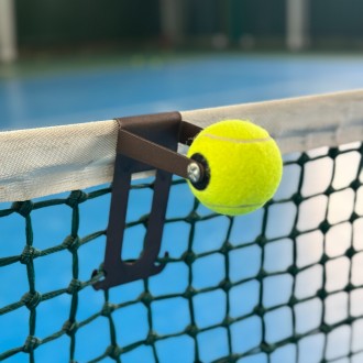 Тренажер для тенниса NetSpin Light для отработки крученых ударов топ спин в боль. . фото 4