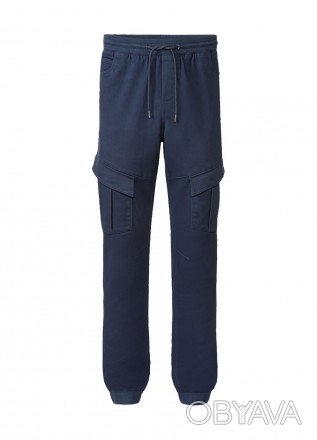 Чоловічі штани-карго від бренду LIVERGY®. Зручно носити завдяки високому вмісту . . фото 1