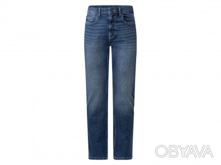 Чоловічі джинси від бренду LIVERGY. Прямий крій "Straight Fit", 5 кишень. Високо. . фото 1