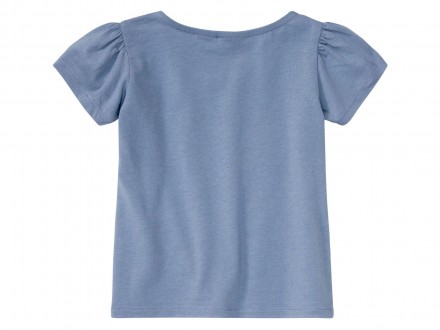 Комплект для дівчинки з чистої органічної бавовни, що складається з футболки та . . фото 4
