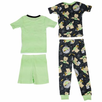 Хлопковая пижама из четырех предметов для мальчиков STAR WARS. Комбинируйте чтоб. . фото 3