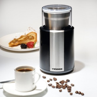 Кофемолка Tiross TS-536
 
Характеристики
	Мощность 200 Вт
	Предохранительный вык. . фото 2