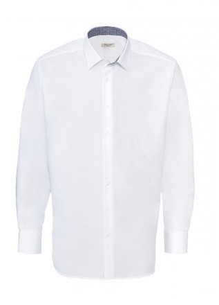 Современная деловая рубашка Slim Fit с длинным рукавом, NOBEL LEAGUE, Германия. . . фото 2