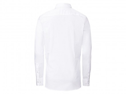 Современная деловая рубашка Slim Fit с длинным рукавом, NOBEL LEAGUE, Германия. . . фото 3