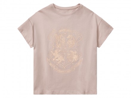 Укороченые футболки с принтом Harry Potter из хлопкового трикотажа. С коротким р. . фото 4