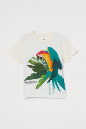 Дітер Браун x H&M. Класична футболка з м'якого бавовняного трикотажу з натхненни. . фото 2