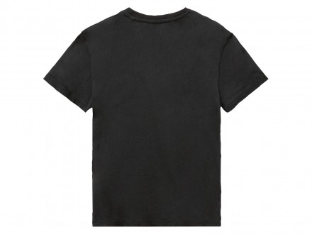 Хлопковая футболка бренда Pepperts с принтом спереди, коротким рукавом и круглым. . фото 3